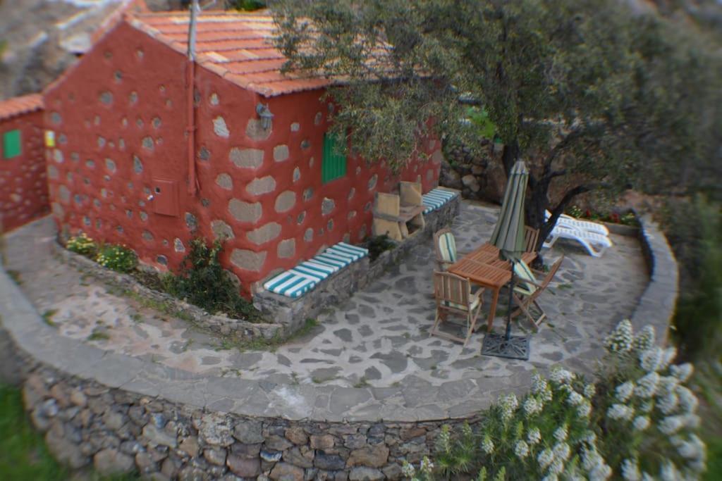 Casa Cueva El Pedregal Tejeda Villa Eksteriør billede
