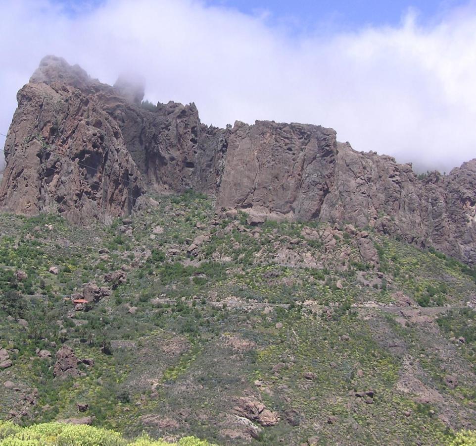 Casa Cueva El Pedregal Tejeda Villa Eksteriør billede